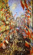 La Rue Montorgueil, Claude Monet
